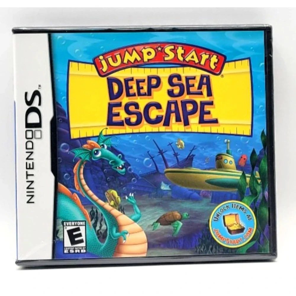 JumpStart: Deep Sea Escape (Nintendo DS, 2011) FACTORY SEALED‎ NEW